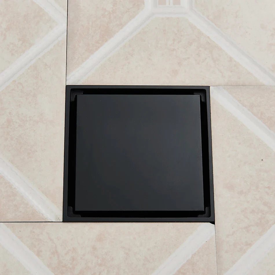 Afralia™ Stainless Steel Bathroom Floor Drain - Long Linear Anti-odor Shower Tray Drain Cover