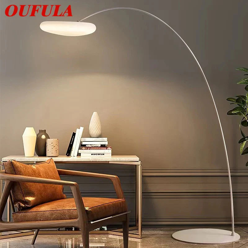Afralia™ Nordic Cloud LED Floor Lamp for Modern Living Room Décor