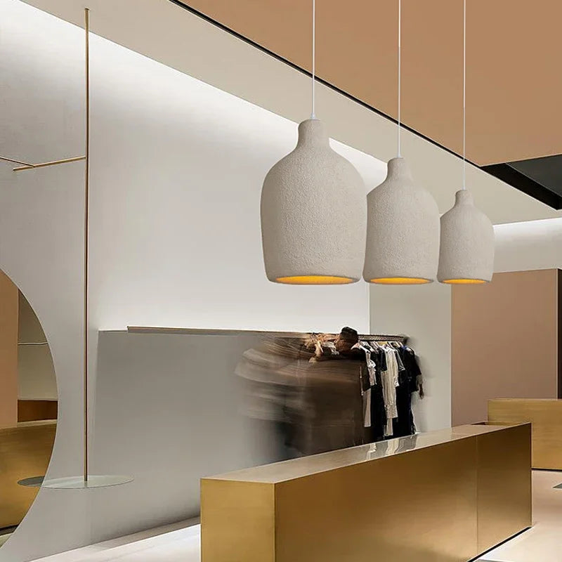 Afralia™ Wabi Sabi LED Chandelier for Home Décor and Lighting