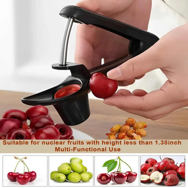 Afralia™ Cherry Fruit Pitter Remover Tool - Easy Olive Core Corer Gadget Stoner