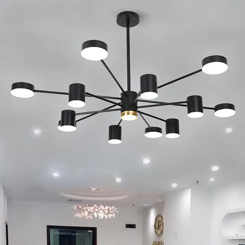 Afralia™ Modern LED Ceiling Chandelier for Living Room Home Decor