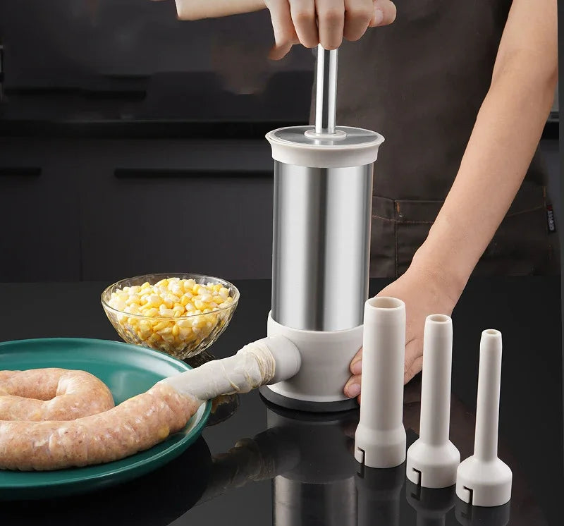 Afralia™ Meatball & Sausage Maker: Dual Purpose Filler Kitchen Tool for Homemade Sausages