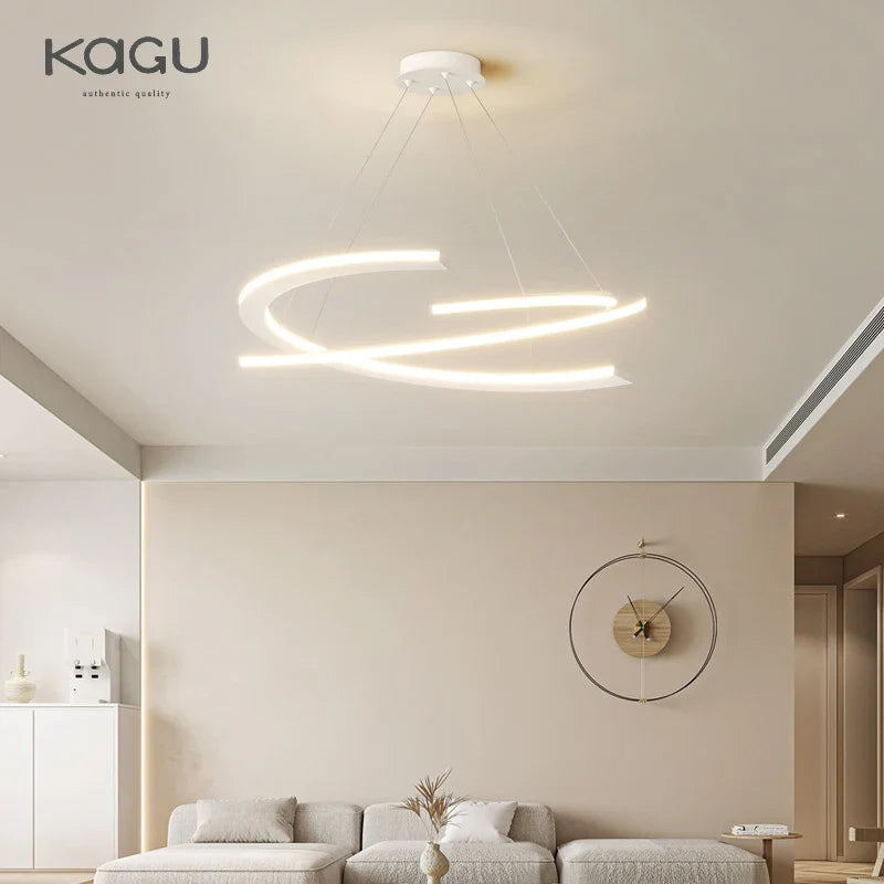 Afralia™ Modern Luxury Chandelier: Minimalist Nordic Living Room Pendant Lamp