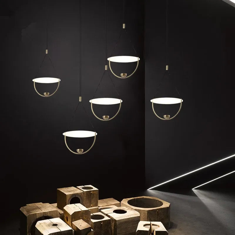 Afralia™ Modern Simplicity Chandeliers for Living and Dining Room Tables, Kitchen Pendant Lights