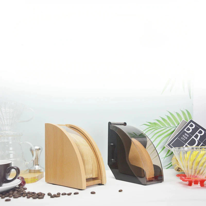 Afralia™ Barista Filter Storage Box: Espresso Accessory for Cafeteria and Coffee Machines
