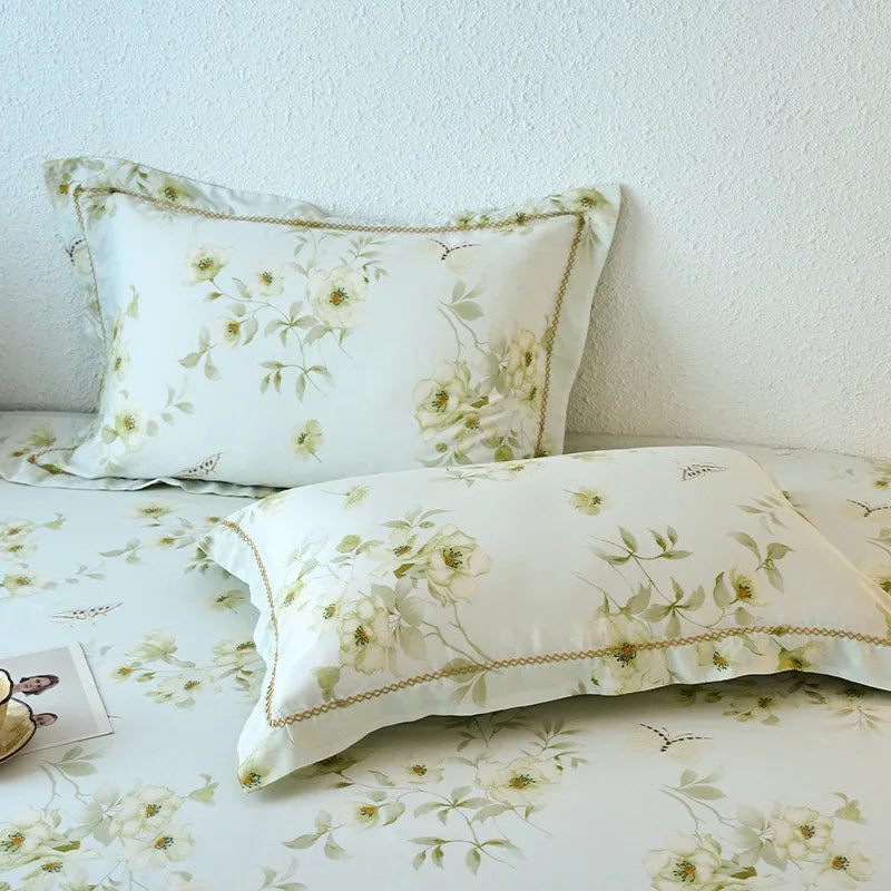 Afralia™ Luxury Silk Printed Pillowcase in High-Quality Lyocell Fiber