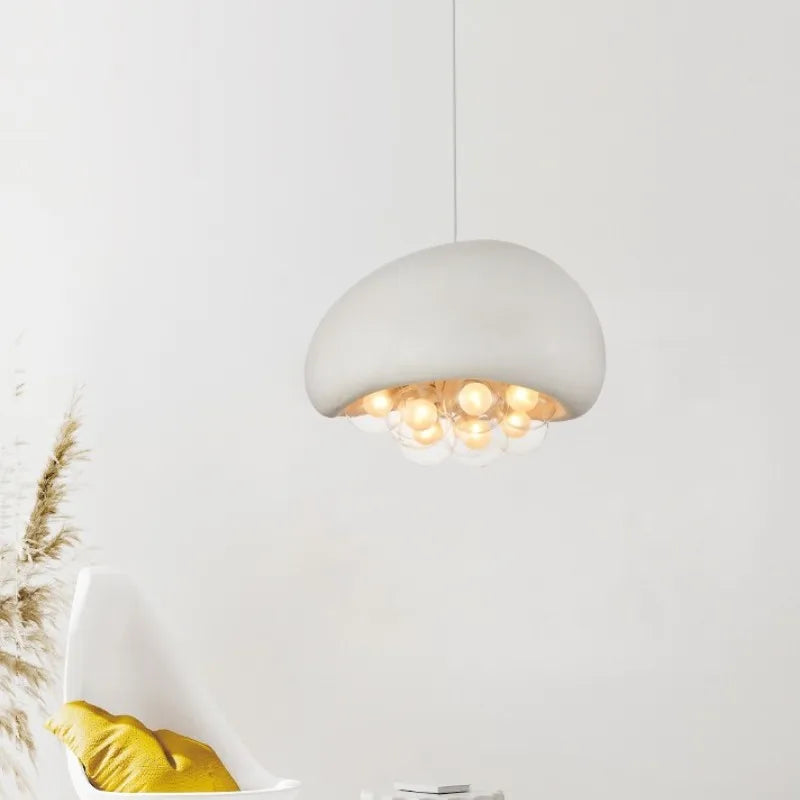 Afralia™ Nordic G9 LED Pendant Lights with HDPS Glass Shades for Dining Room