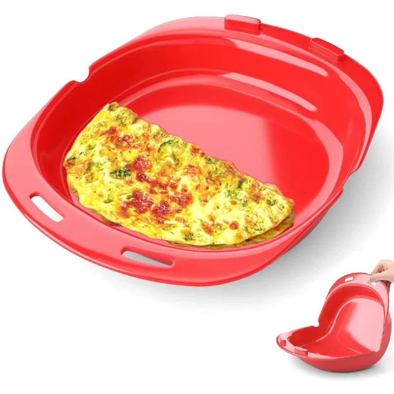 Silicone Omelette Maker | Afralia™ Omelet Roll Pan | Time-saving Egg Rice Air Fryer