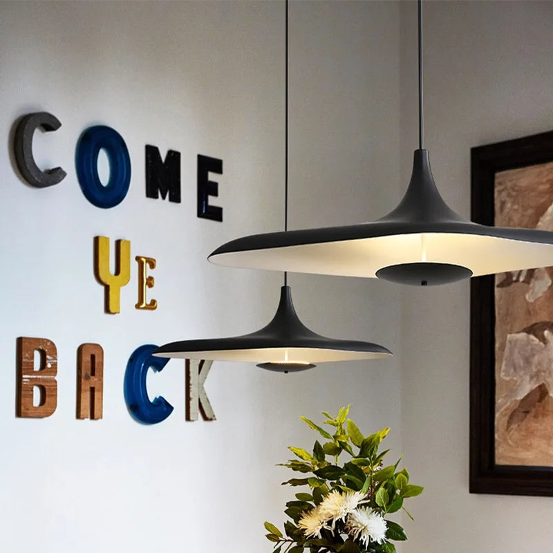 Afralia™ Irregular Art Pendant Lamp Modern Living Room Ceiling Chandelier