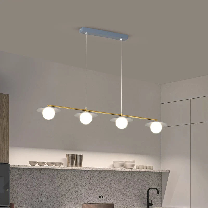 Afralia™ Dimmable Led Ceiling Chandelier for Living Room, Dining Table, Kitchen - Modern Indoor Lighting Fixture