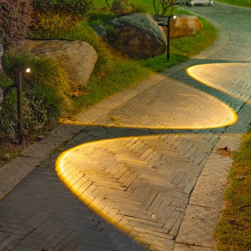 Afralia™ Solar Pathway Lights: Durable Illumination for Driveway and Garden