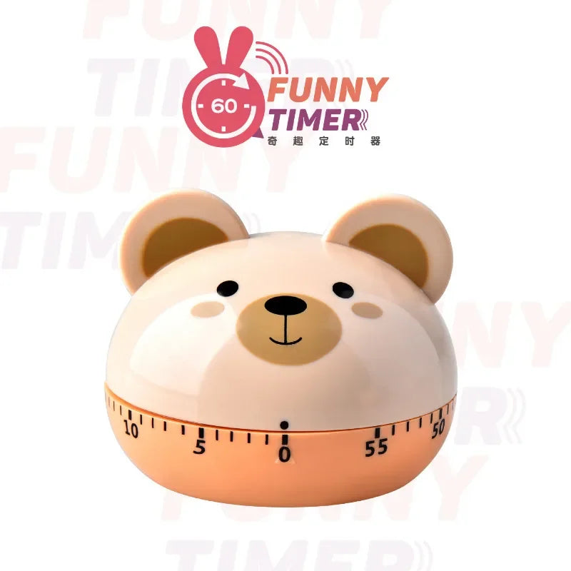 Afralia™ Animal Vegetable Shape Digital Kitchen Timer - 60 Minute Countdown