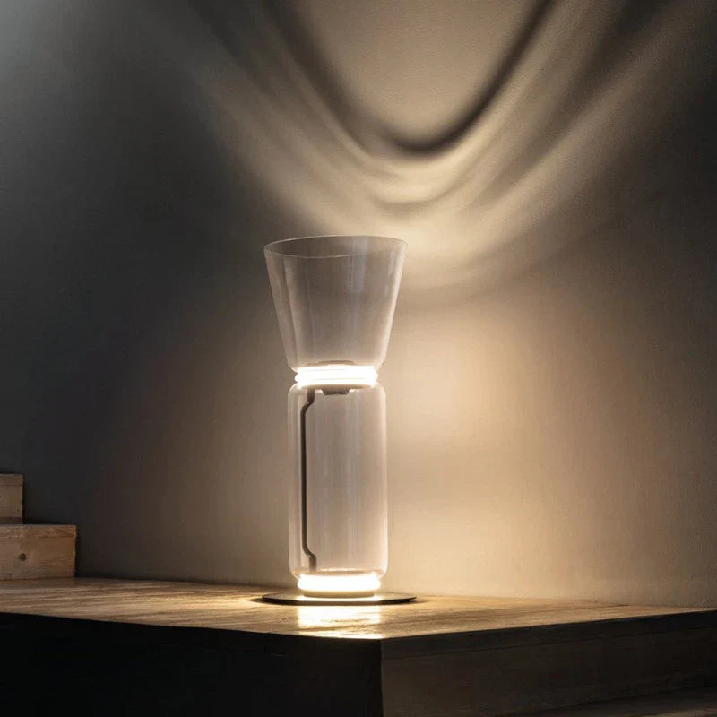 Afralia™ Glass Shade LED Floor Lamp - Modern Nordic Minimalist Design for Home Decor