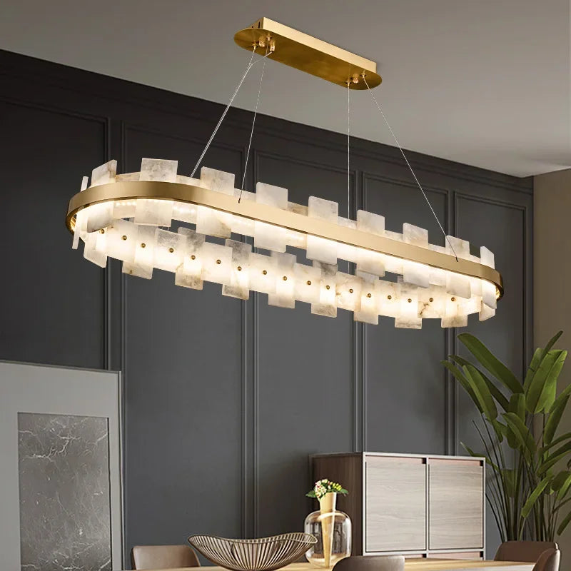 Afralia™ LED Chandelier - Stylish Ceiling Lamp for Bedroom and Living Room Decor