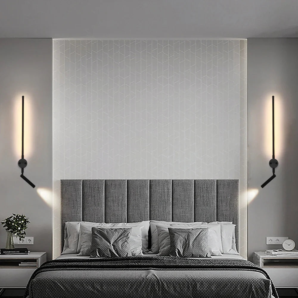 Afralia™ LED Wall Lamp: Modern Bedside Reading Light for Bedroom, Bathroom & Indoor Décor