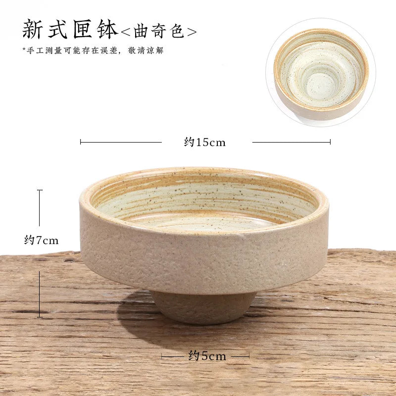 Afralia™ Ceramic Flower Pot Vase for Japanese Floral Arrangements & Home Decor