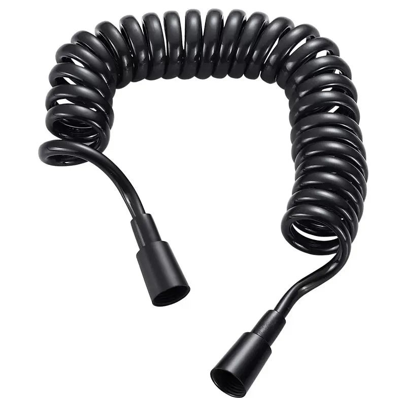 Afralia™ Flexible Spring Shower Hose for Bidet Sprayer Gun, 150cm / 200cm.