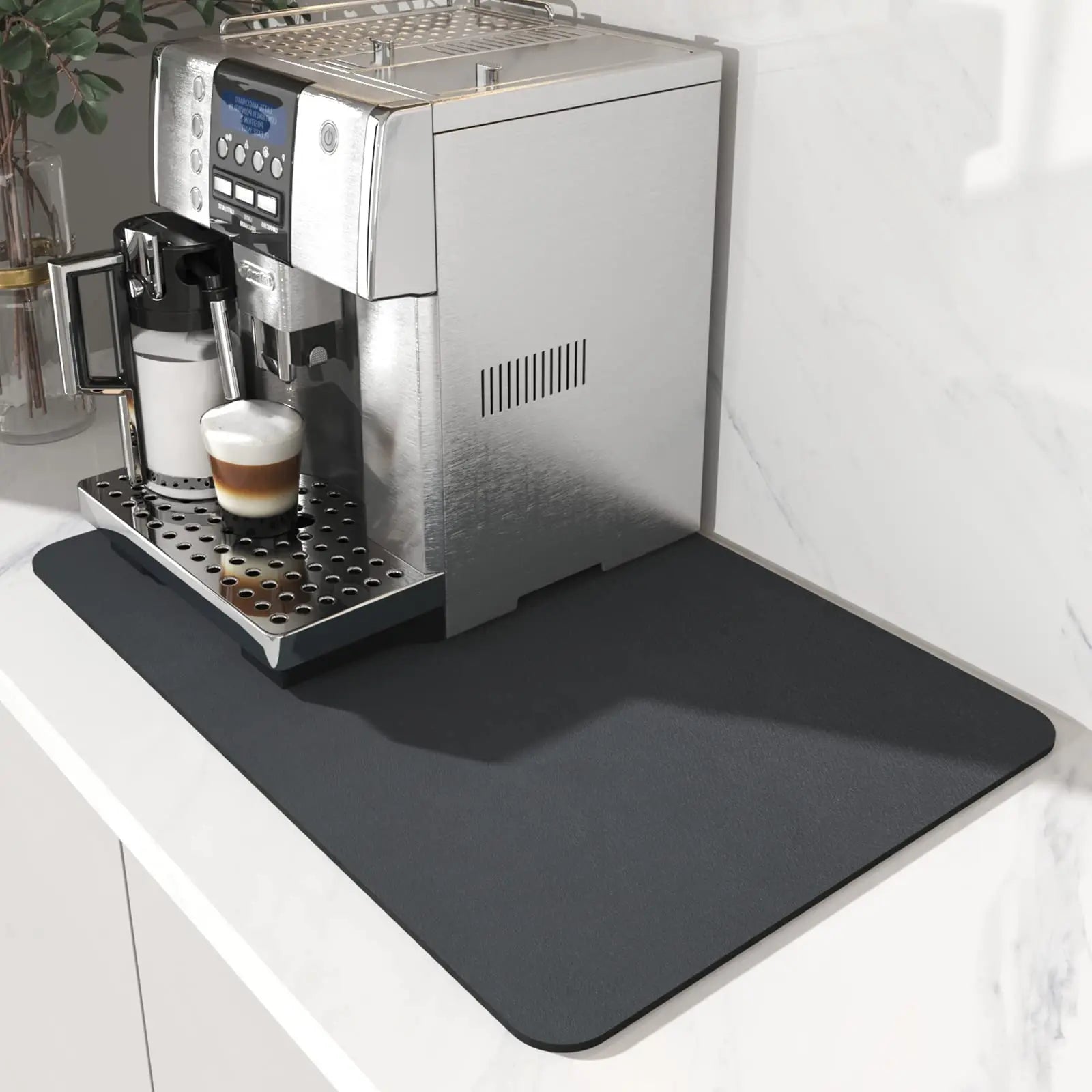 Afralia™ Espresso Machine Mat Absorbent Kitchen Coffeware for Countertops