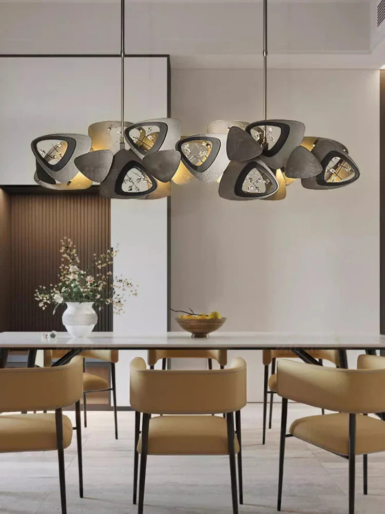 Afralia™ Postmodern Crystal LED Chandelier: Luxury Restaurant Pendant Lamp Fixture