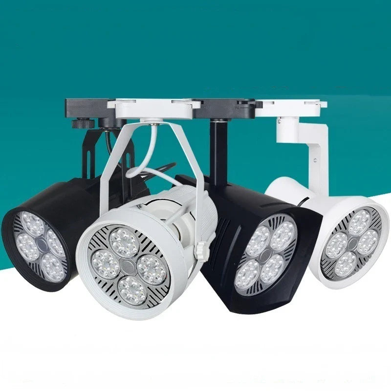 Afralia™ 35W LED Track Ceiling Spot Light for Indoor Lighting and Retail Display