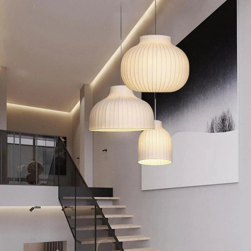 Afralia™ LED Chandelier: Nordic Pendant Light for Home Decor in Living, Dining, Kitchen, Bedroom