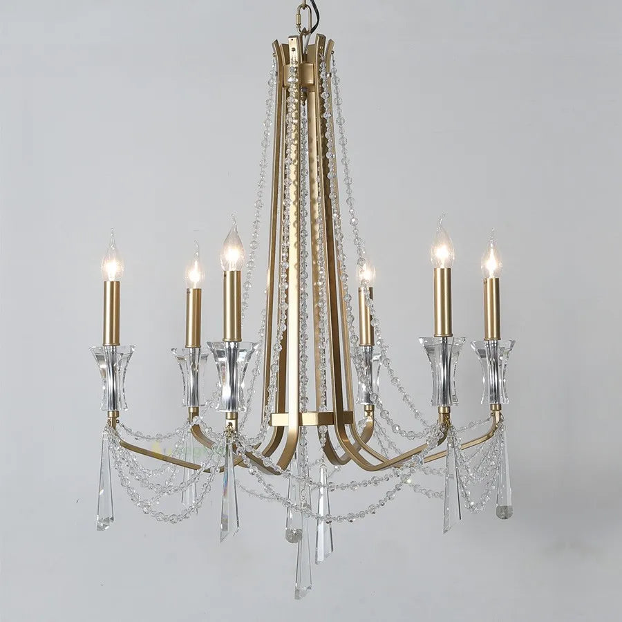 Afralia™ Modern Crystal Chandelier: Nordic Style Ceiling Lighting for Living Room, Staircase, French Large Chandeliers