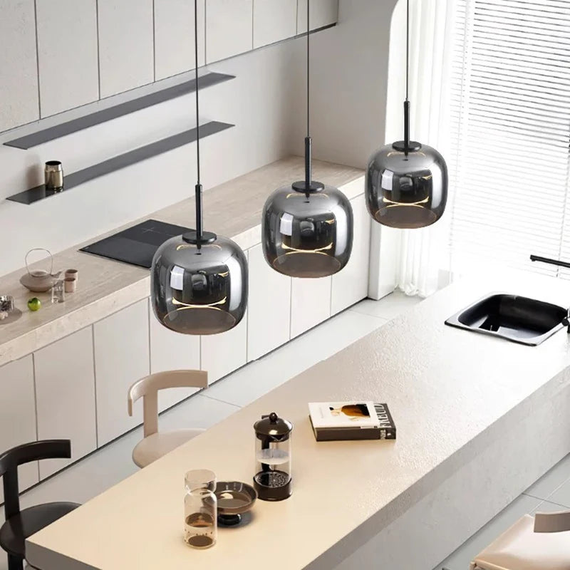 Afralia™ Modern LED Pendant Light Chandeliers for Living & Dining Room Lighting