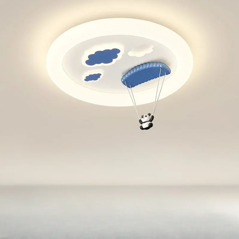 Afralia™ Kids Room LED Ceiling Chandelier, Cute & Modern Bedroom Light Fixture