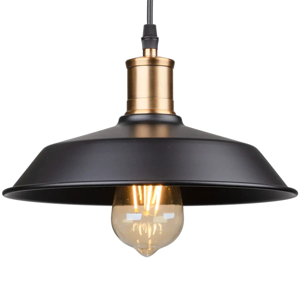 Afralia™ Vintage Industrial Chandelier Ceiling Lamps for Home Loft Kitchen Dining Tables E27 Base