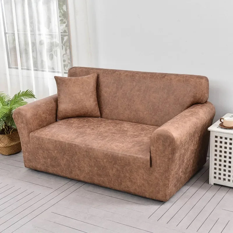 Afralia™ Waterproof Non-slip Sofa Cover - Single & Double All-inclusive Couch Case