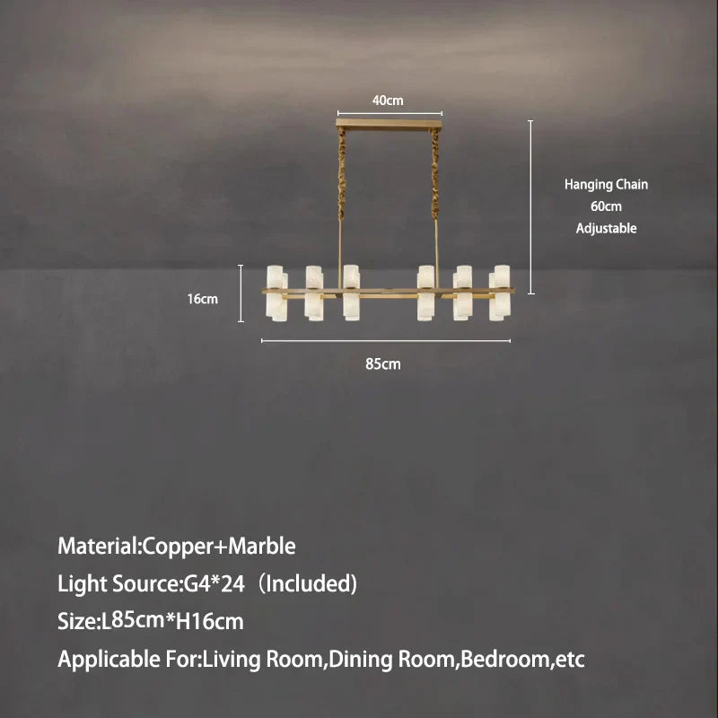 Afralia™ Copper Marble Hanging Lamparas: Elegant Round Indoor Lighting for Dining Room