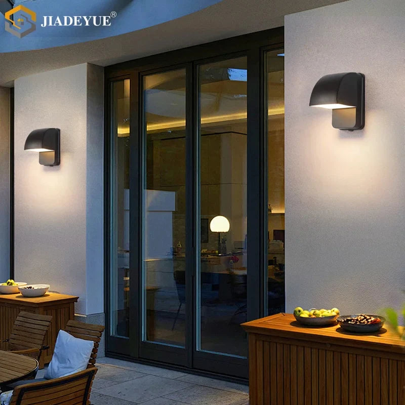 Afralia™ Rotatable LED Wall Lamp for Bedroom, Staircase, Balcony - Modern Minimalist Design