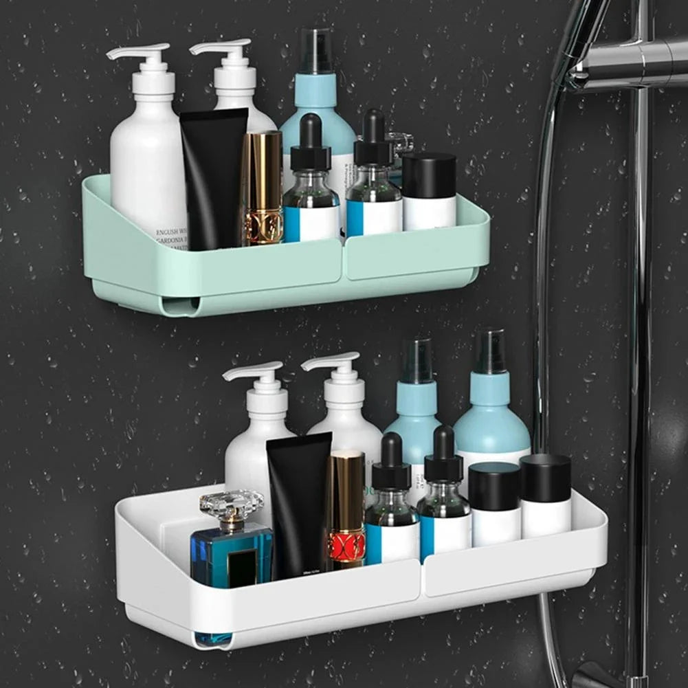 Afralia™ Shower Caddy Organizer Bathroom Kitchen Shelf Storage Rack