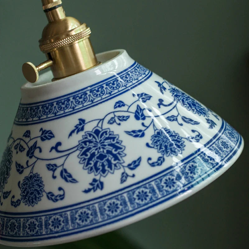 Afralia Ceramic LED Pendant Lamp for Home Decor Vintage Pendant Light Din Living Room