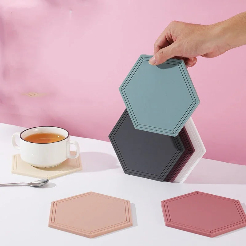 Silicone Kitchen Table Pad by Afralia™: Waterproof, Heat Resistant, Anti-Skid Placemat