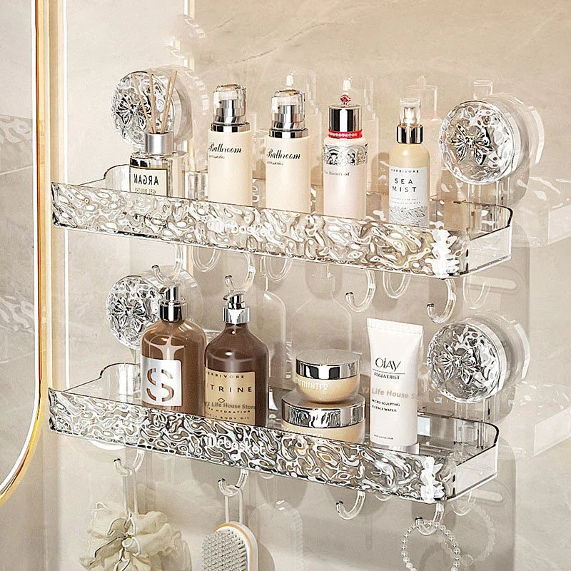 Afralia™ Shower Caddy Organizer Storage Rack for Bathroom Essentials