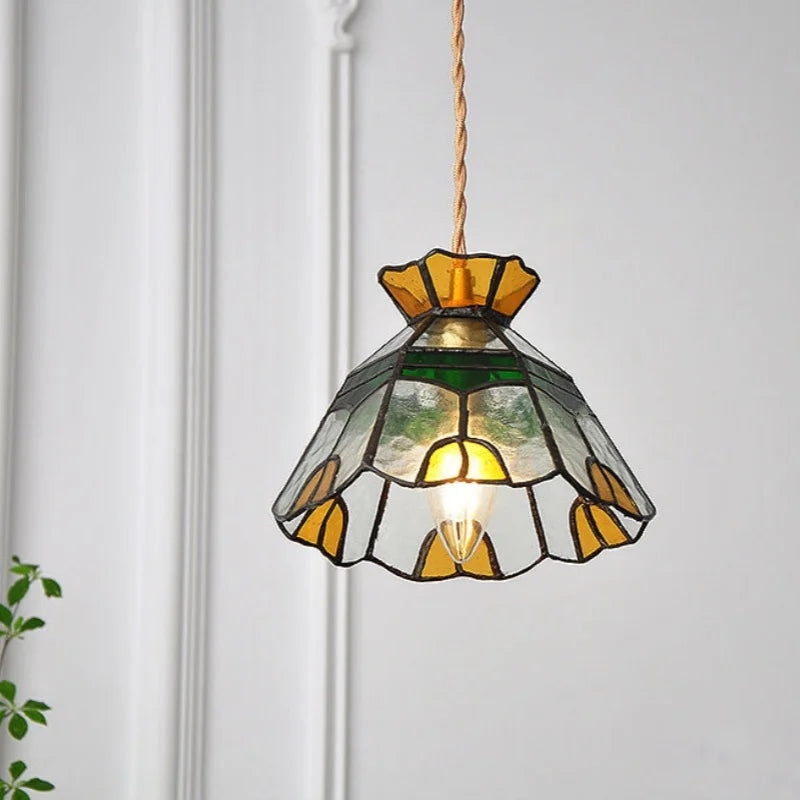 Afralia™ Glass Brass Pendant Lamp Adjustable Wire LED Dining Room Kitchen Bar Balcony Decor