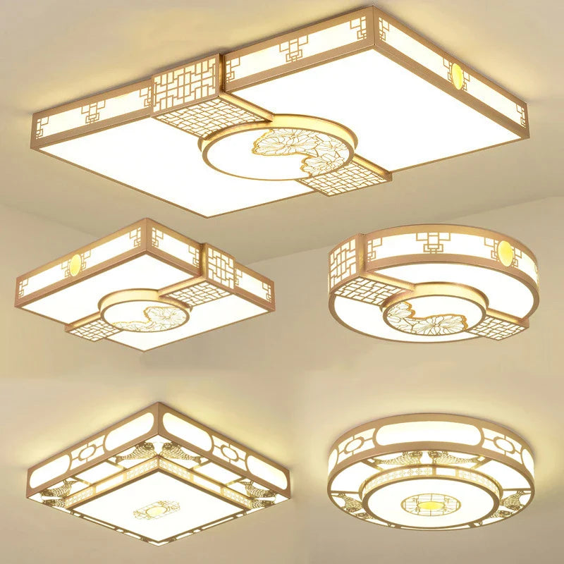 Afralia™ Classic Style LED Ceiling Lamp for Home Indoor Lighting