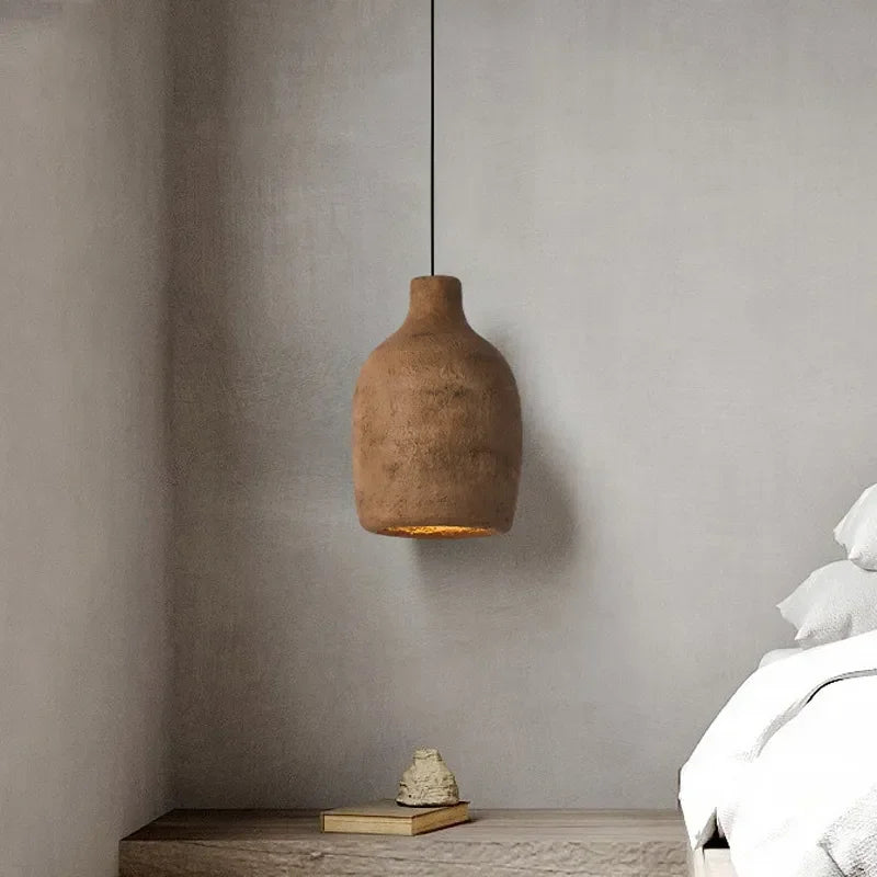 Afralia™ Nostalgic Cement Pendant Chandelier for Dining Room, Foyer, and Bedroom
