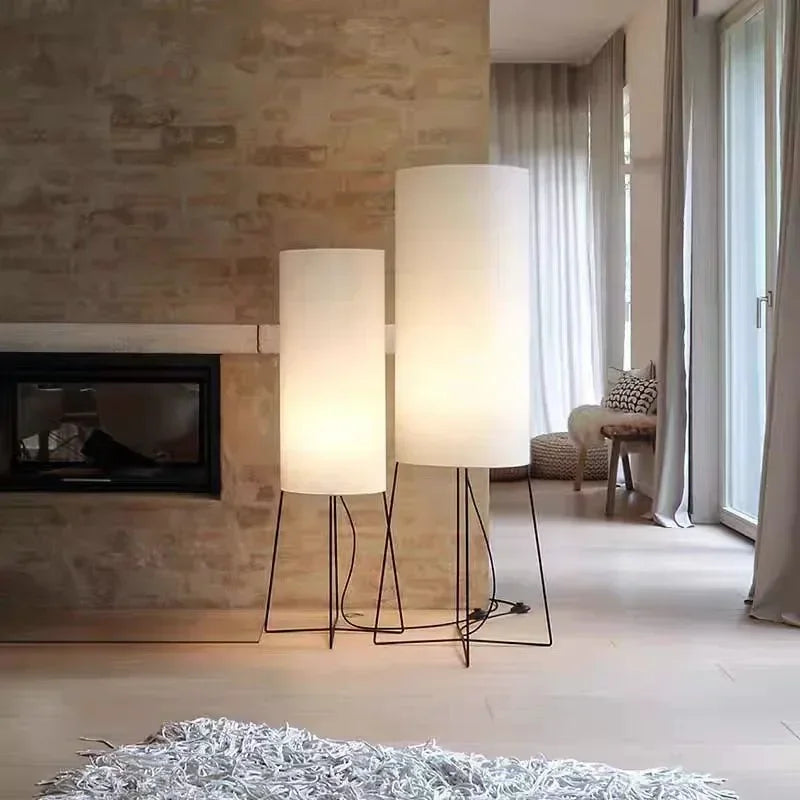 Afralia™ Wabi Sabi Designer LED Floor Lamp for Living Room Bedroom Study