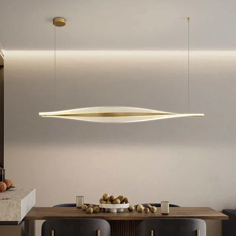 Afralia™ Acrylic Led Pendant Lamp for Dining Room, Bar & Kitchen - Minimalist Hanging Lights
