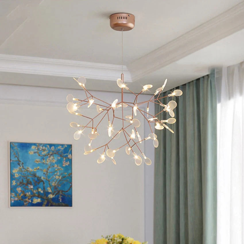 Afralia™ Luxe Chandelier: Modern Nordic Ceiling Light for Living & Dining Room