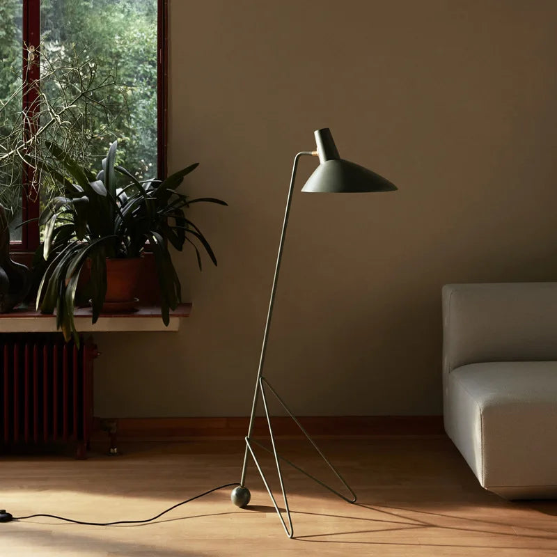 Afralia™ Tripod Floor Lamp Stand for Living Room Bedroom Lighting