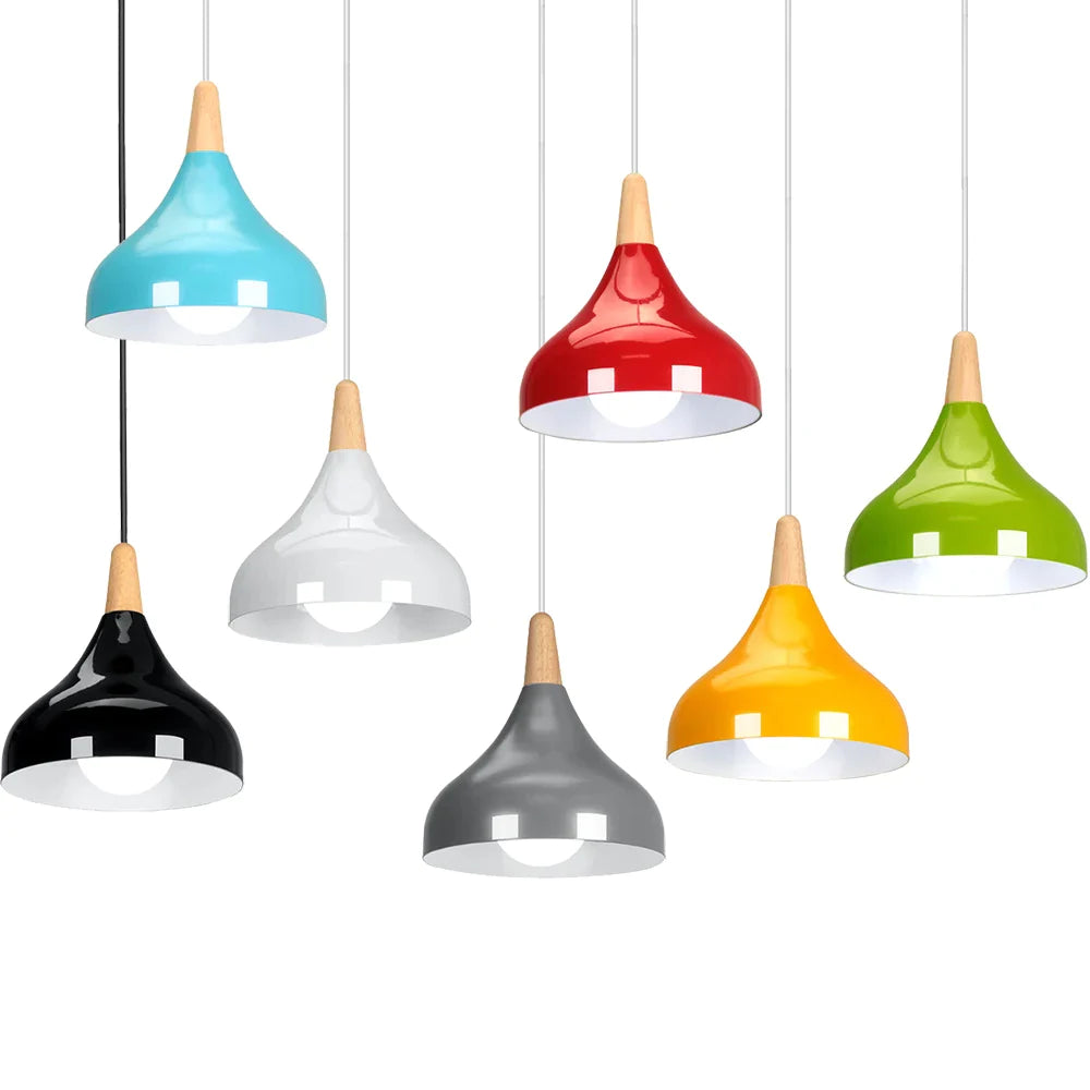 Afralia™ Modern LED Pendant Lights Bedside Chandelier for Cafe Store Ceiling Lighting