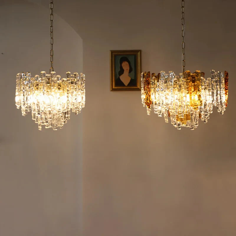 Afralia™ Modern Luxury LED Chandelier Pendant Ceiling Light for Home Decor