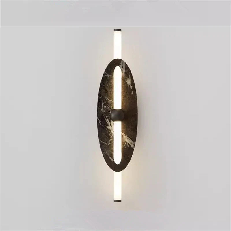 Afralia™ Time Travel Luxury Wall Lamp: Bedroom Living Room Background Light