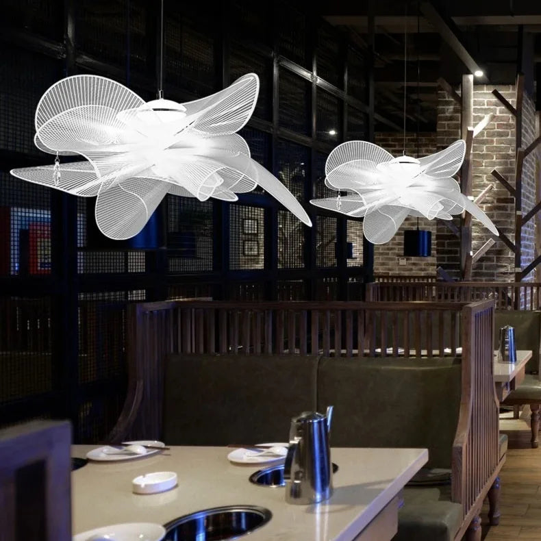 Afralia™ Modern White LED Crystal Chandelier for Dining and Living Room