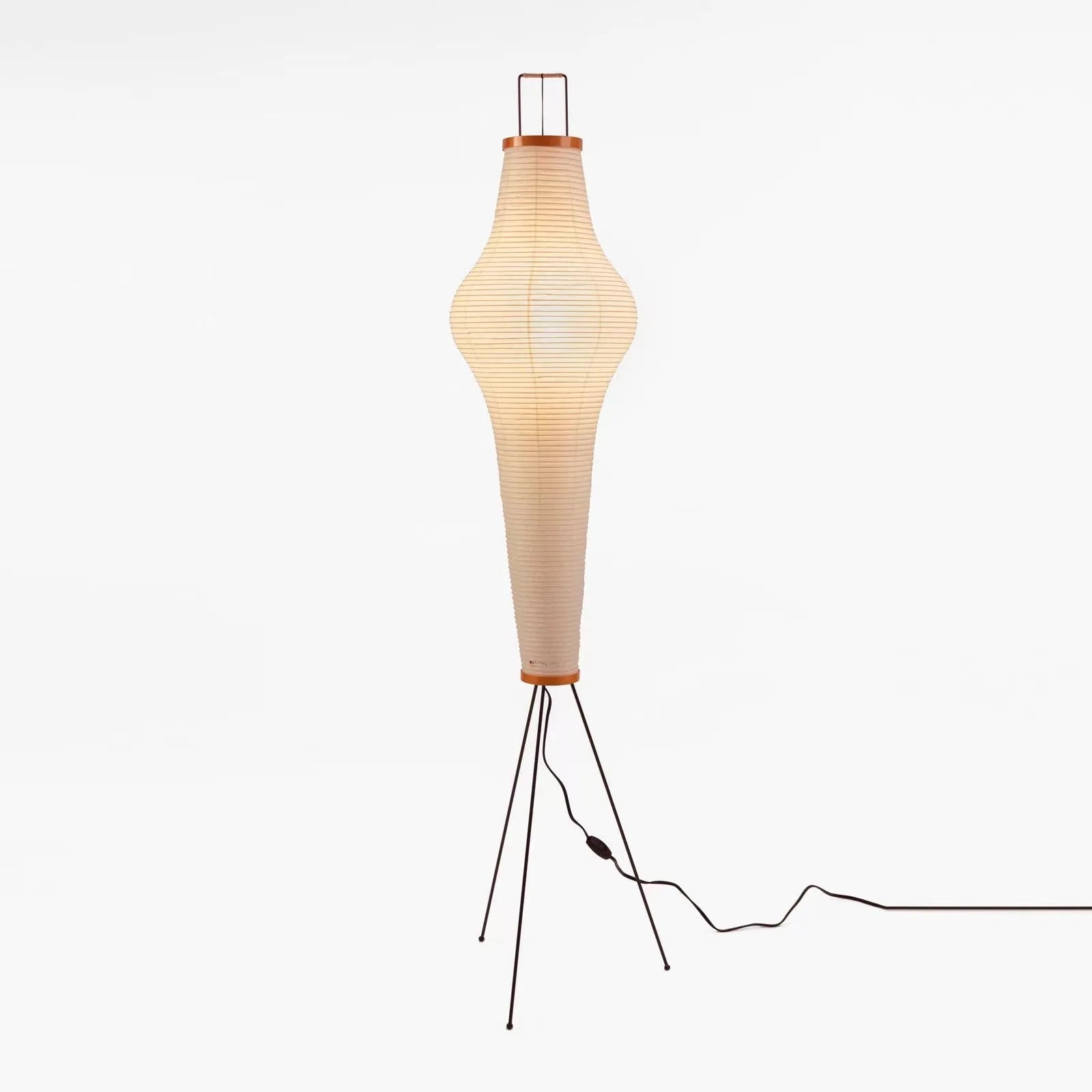 Afralia™ Noguchi Akari Wabi-sabi Floor Lamp LED E27 Rice Paper Stand Art Decor Home Living