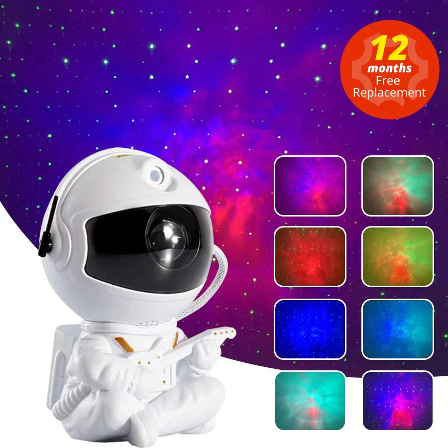 Afralia™ Galaxy Star Projector Night Light for Bedroom Decor - Kids Birthday Gift