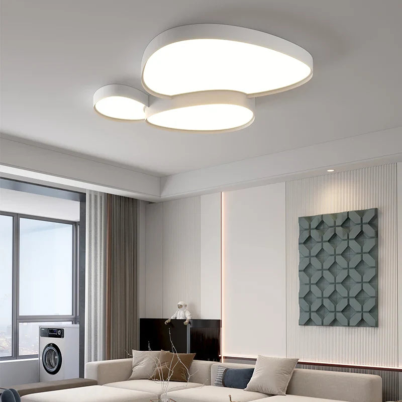 Afralia™ Cloud Ceiling Lights: Modern & Simple Recessed LED Lamp for Living Room, Bedroom, Study